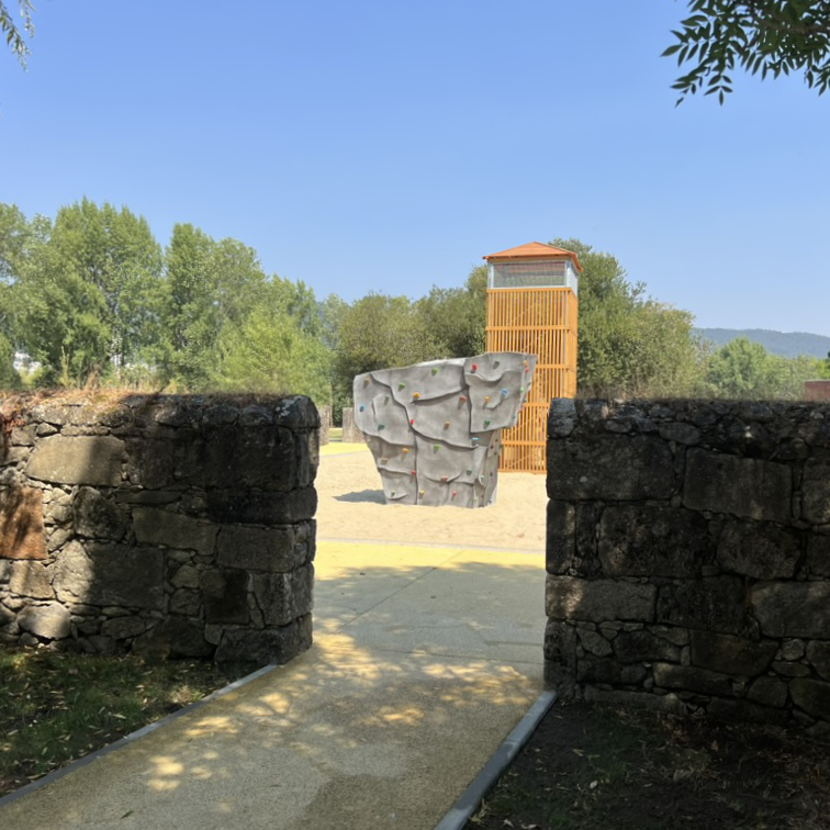 Paredes de escalada e boulders Grip and Climb em escolas e municípios